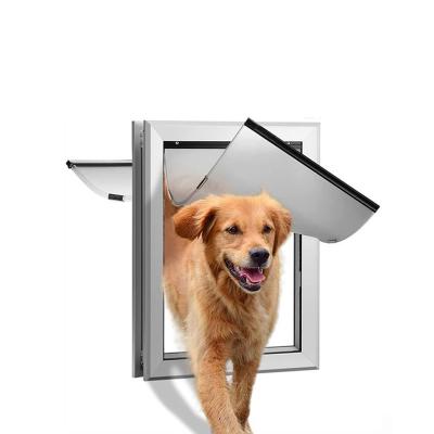 China OEM Aluminum PET Door Magnetic Design Four Way Closure With Lock for sale