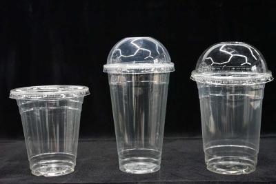 China 32oz 185mm Biodegradable PLA Cups , 100% PLA Salad Bowl for sale