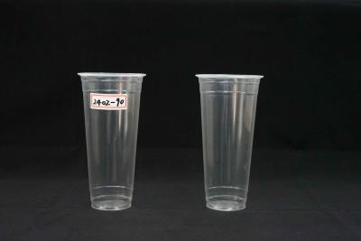 China Drinking 24oz 90mm Biodegradable PLA Cups 700ml for sale