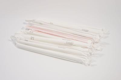 China Disposable 10mmx210mm Biodegradable PLA Straws Restaurants for sale