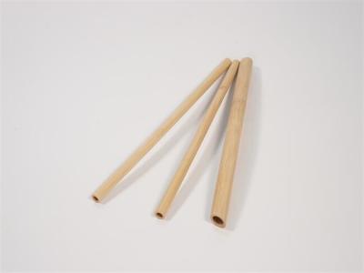 China 8mm 12mm Reusable Bamboo Drinking Straws 100% Organic for sale