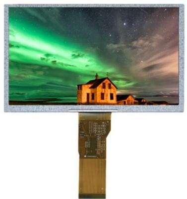 China 5 Inch 800*480 Touch Screen TFT LCD  16/18/24 Bit RGB High Contrast Ratio for sale