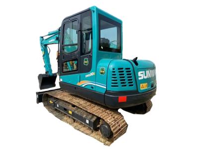 China Sunward SWE80E Excavator No Repair Record, Flexible Working, 2665mm Height for sale