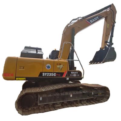 China Sany Sy235c Used Sany Excavator 128.5Kw 23 Tons Hydraulic Excavator Crawler Mounted for sale