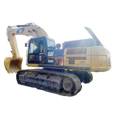 Chine 35010kg CAT Caterpillar 336D Excavatrices utilisées pour le traitement des déchets à vendre