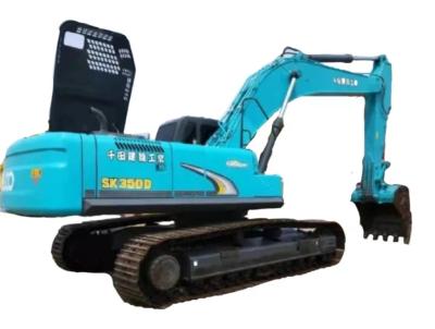 China Kobelco SK350D Earthwork Excavator, 11200 x 3400 x 3420mm, 10580mm Digging Height for sale