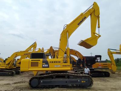 Chine 257 kW équipement d'excavatrice utilisée Komatsu Pc450 machine avec 2,1 m3 de seau à vendre