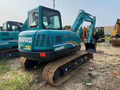 China SWE80E Used Sunward Excavator 44kW Engine 6730mm Max Digging Height for sale