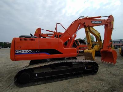 Chine 110KW Doosan 220 Doosan Excavator utilisée à court horaire de travail à vendre