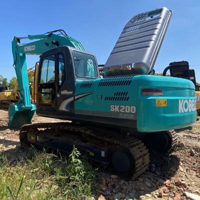China SK200 - 8 Kobelco Excavator Used Crawler Hydraulic Excavator 20 Tons 20800kg for sale