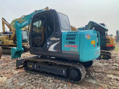 China SK75 Crawler Usado Kobelco Excavator Com Balde 0,4m3 7T à venda