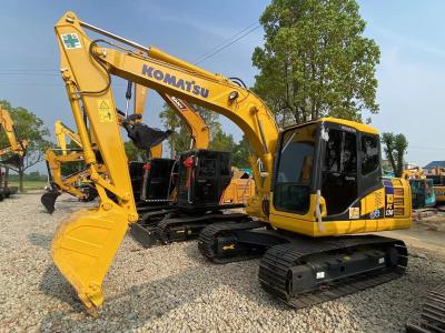 China Komatsu PC130 Hydraulic Crawler Excavator Second Hand Digger 13T 0.54m3 Bucket for sale