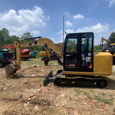 China 0.22m3 Used Cat Excavators Second Hand Cat Mini Excavator With Bucket And Rod Digging Force for sale