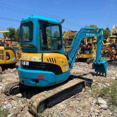 China Excavadora Kubota U 35 Mini Excavadora Kubota Usada Com 0.1m3 Balde 3T à venda
