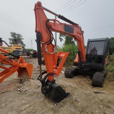 China Korea Doosan DX60 Used Doosan Excavator With 0.21m3 Bucket 2575mm for sale