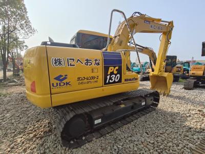 Cina Buone condizioni Giappone Usato Escavatore idraulico a trascinatore Komatsu PC130 Escavatore di seconda mano in vendita