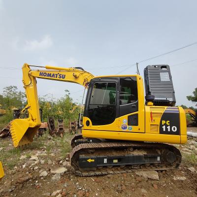 China Buena condición excavadora usada Komatsu Pc110 Japón Importado excavadora de segunda mano en venta