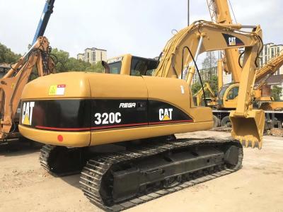 China Excavadora CAT 320C usada 3066 ATAAC Motor 110kW Potência à venda