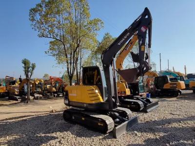 China EC60D Used Volvo Excavator 3800mm Max Digging Depth Combination Of Power Productivity for sale