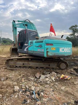 China Excavadora hidráulica usada Kobelco SK210lc-8 Crawler com motor Hino J05E à venda