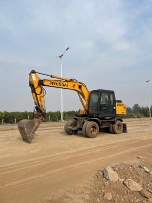 China Excavadora Hyundai usada 150w-7 Máquina de segunda mão de escavação para mercadorias instantâneas à venda