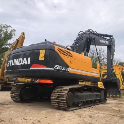 China Used Hyundai 220LC-9S Excavator - 136KW Engine Power, 22100kg Operating Weight for sale
