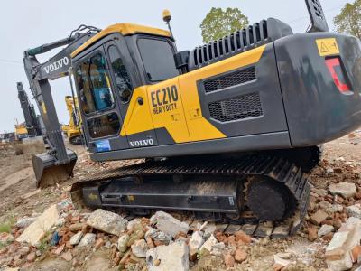Κίνα 20 τόνων Χρησιμοποιημένη υδραυλική μηχανή Volvo EC210 Excavator Crawler προς πώληση