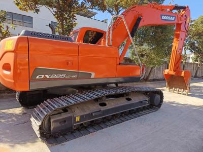 China Doosan DH225LC-9C Crawler Hydraulic Excavator With 22tons Machine Weight for sale