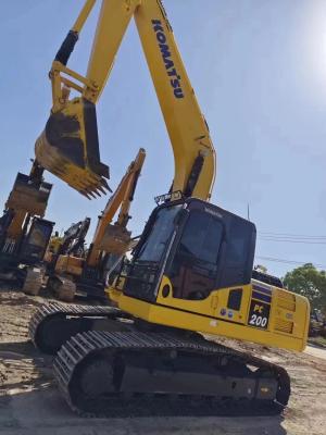 Chine Excavatrice hydraulique utilisée Komatsu PC200 Excavatrice lourde d'occasion à vendre