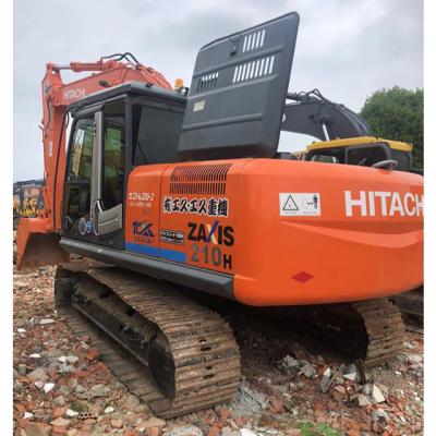 China Used Hitachi ZX210 Excavator With Max Digging Height Of 10400mm for sale