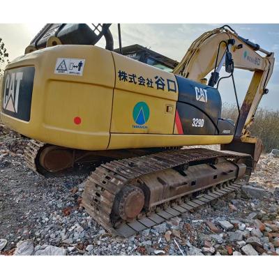 China excavadora usada caterpillar329D excavadora de rastreo CAT en venta