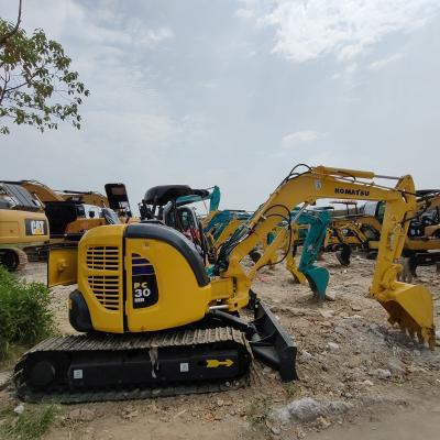 Chine Excavateur PC30 Komatsu Excavateur hydraulique de 3 tonnes haute performance à vendre