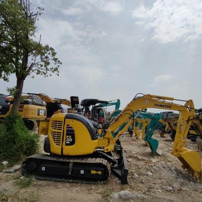 China Used Komatsu PC30 Excavator 2835mm Max Digging Depth And 3135mm Max Dumping Height for sale