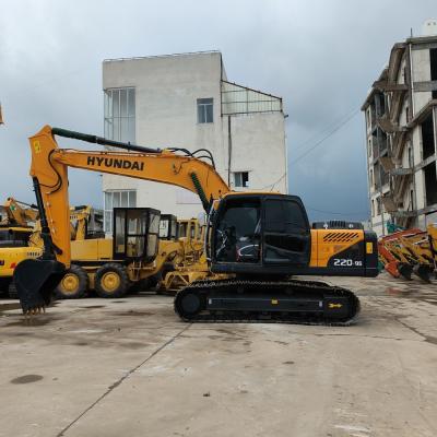 China Used Hyundai Excavator 220LC-9S 136KW Engine Power 22100kg Operating Weight for sale