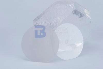 Chine 80um Crystal Quartz Wafer simple droit ultra-mince 35.15°Y-Cut Alpha Quartz à vendre