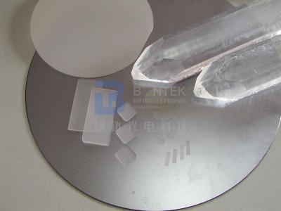China 2“ de Zaadloze Enige die Crystal Quartz Wafer x-Besnoeiing van DSL voor Halfgeleider wordt gesneden Te koop