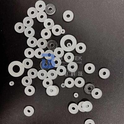 China X-geschnittene Y-geschnittene doppelte Standardseite Crystal Quartz Rings IEEE eingehüllt für Druck-Sensor zu verkaufen