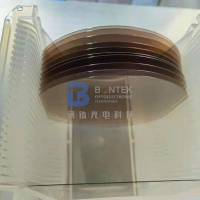 China 4'' Lithium Tantalate Wafer For High Frequency Broadband Filter Piezoelectric Transducer for sale