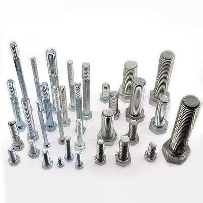 China Stainless Steel Hexagon Head Bolt Customized Hex Bolt ISO 4014 ISO 4017 DIN 933 for sale