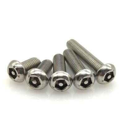 China Industrial Custom Anti Theft Screw Stainless Steel Safety Fasteners for sale