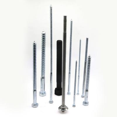 China Cold Forging Customized Long Screw Bolts Black Oxide Coating Surface for sale