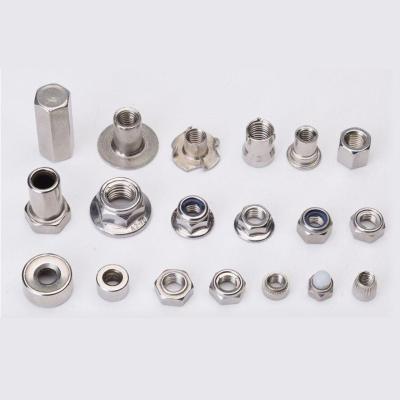 China Corrosion Resistant Electroplating Custom Stainless Steel Nut DIN ISO GB Standard for sale
