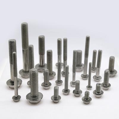 China Stainless steel Hexagonal Flange Bolt for sale