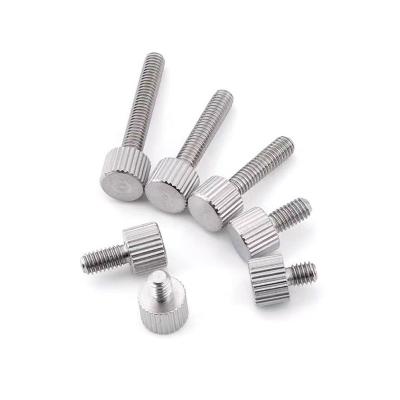 China Single Knurled Head Hand Screw Round Thumb Screws Handle Bolts M6 for sale