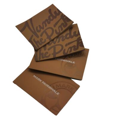 China Straight Cut Leather Garment Tags Brown Embossed Custom Private Handbags Labels for sale