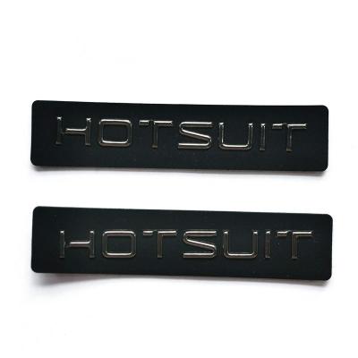 China Customized 3D Rubber Patch PVC Printed High Frequency Badge Label à venda