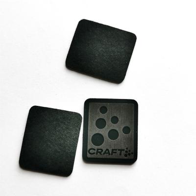 China Nickel Free 3D Print Badge Copy Felt Logo Rubber Patch Label Custom en venta