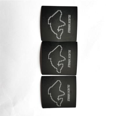 China Embossed Clothing Logo Labels 3D Soft Nickel Free PVC Patch Rubber Patches en venta