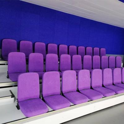 China Floor Mounted Telescopic Seats Retractable Bleacher Seating System for sale