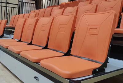 China Retractable Seating System Floor Mounted Seating with anti-skid strips à venda